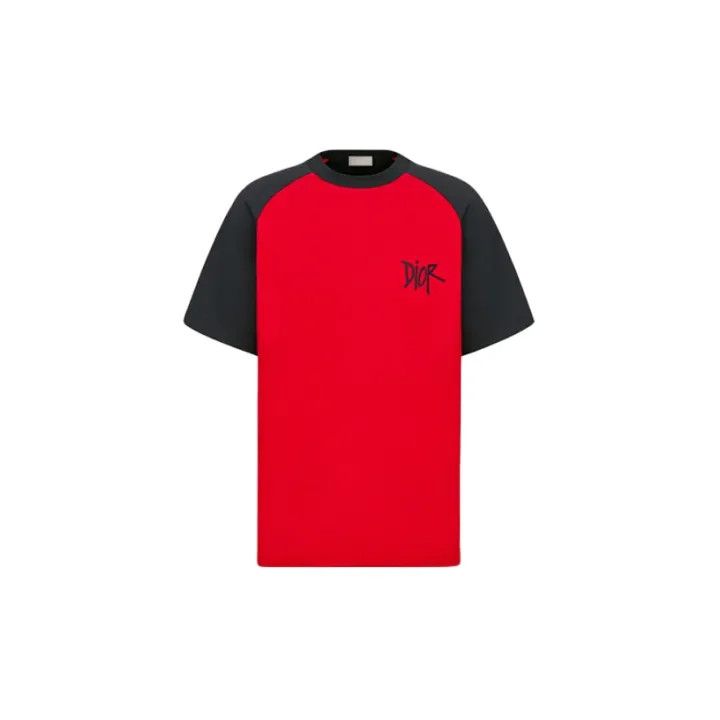 Dior Dior Red Double-Sided Short Sleeve T-Shirt 0079 Size US XS / EU 42 / 0 - 2 Thumbnail