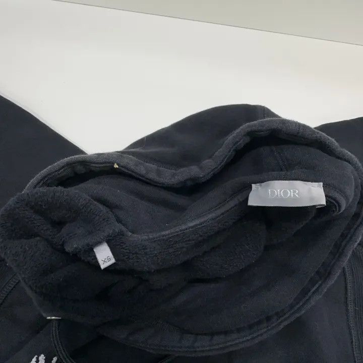 Dior Dior Black Logo Print Hoodie for Men 0079 Size US XS / EU 42 / 0 - 5 Thumbnail