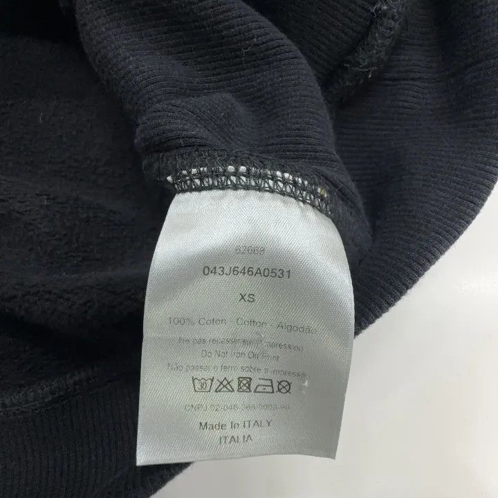 Dior Dior Black Logo Print Hoodie for Men 0079 Size US XS / EU 42 / 0 - 4 Thumbnail