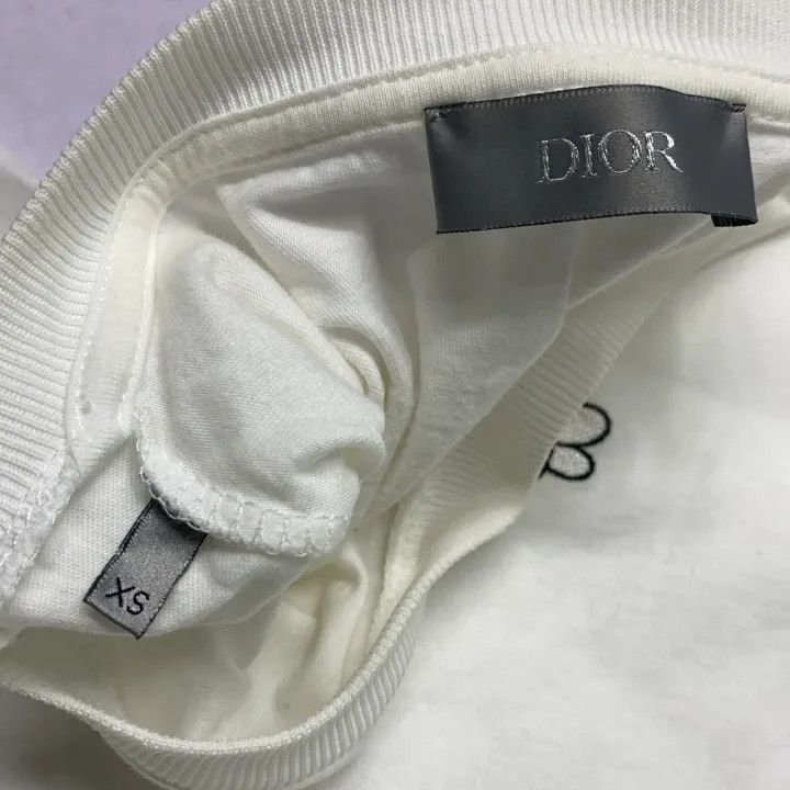 Dior Dior x Kaws Logo Cotton Bee T-Shirt 0079 Size US XS / EU 42 / 0 - 3 Thumbnail