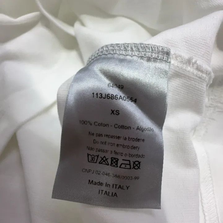 Dior Dior Floral Logo Embroidered T-Shirt 0079 Size US XS / EU 42 / 0 - 4 Thumbnail