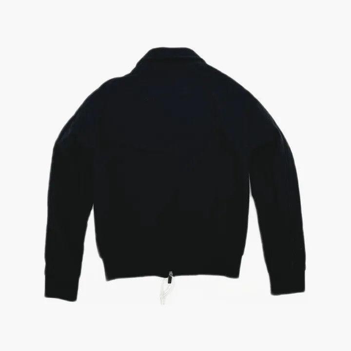 Dior Black Zippered Jacket with Logo Embroidery 0079