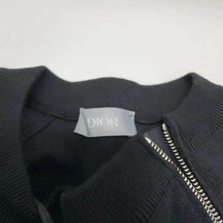 Dior Dior Asymmetric Zip Wool Knit Sweater 0079 Size US XS / EU 42 / 0 - 6 Thumbnail