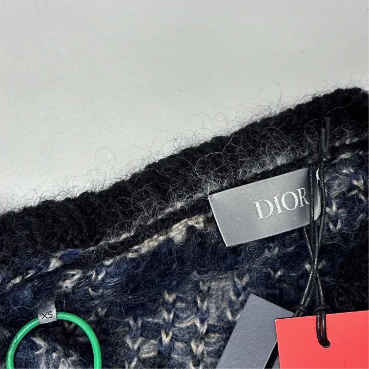 Dior Dior Blue Printed Long Sleeve Knitwear 0079 Size US XS / EU 42 / 0 - 3 Thumbnail
