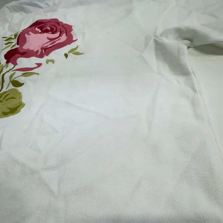 Dior Dior Logo Embroidered White Polo Shirt 0079 Size US XXL / EU 58 / 5 - 11 Thumbnail
