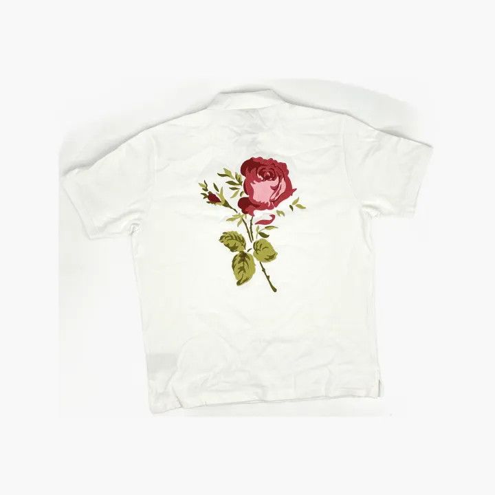 Dior Dior Logo Embroidered White Polo Shirt 0079 Size US XXL / EU 58 / 5 - 3 Thumbnail