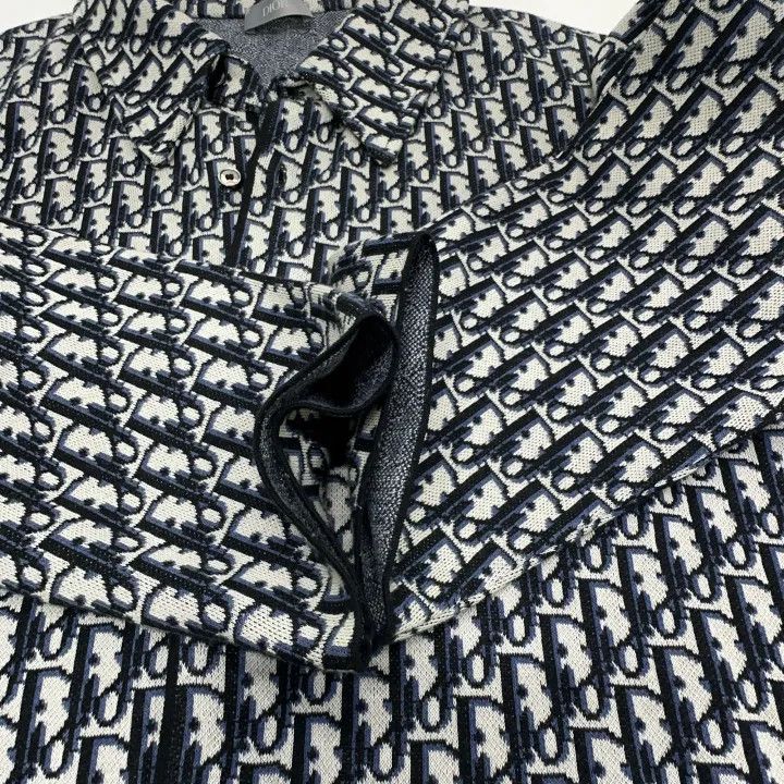 Dior Dior Classic Long Sleeve Logo Shirt for Men 0079 Size US XXL / EU 58 / 5 - 9 Thumbnail