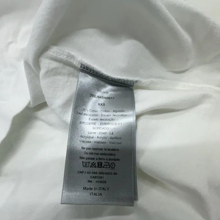 Dior Dior Christian Dior Atelier White T-Shirt 0079 Size US XXS / EU 40 - 5 Thumbnail