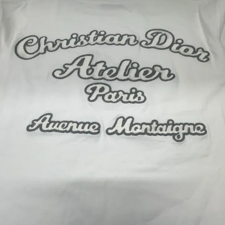 Dior Dior Christian Dior Atelier White T-Shirt 0079 Size US XXS / EU 40 - 11 Thumbnail