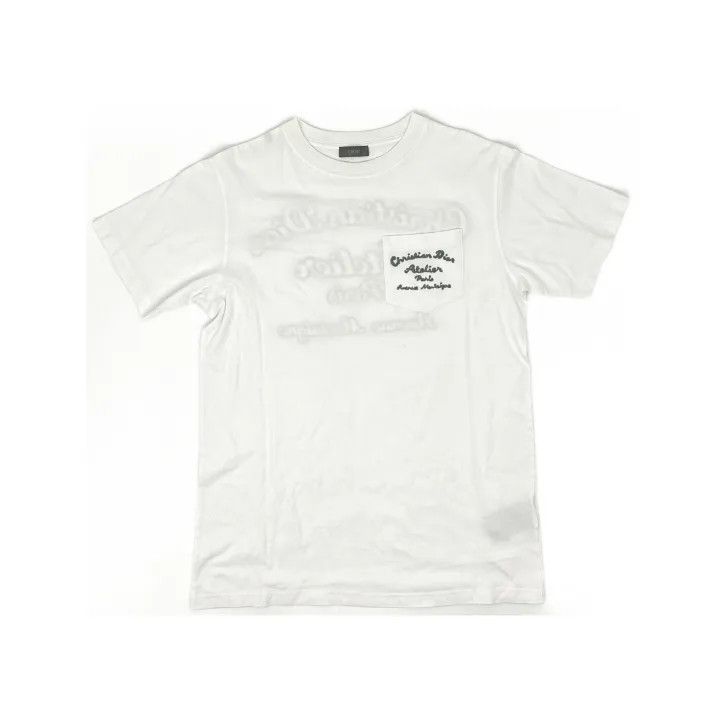 Dior Dior Christian Dior Atelier White T-Shirt 0079 Size US XXS / EU 40 - 2 Thumbnail