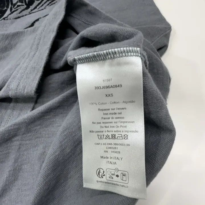 Dior Dior Letter Print Loose Fit T-Shirt for Men 0079 Size US XXS / EU 40 - 6 Thumbnail