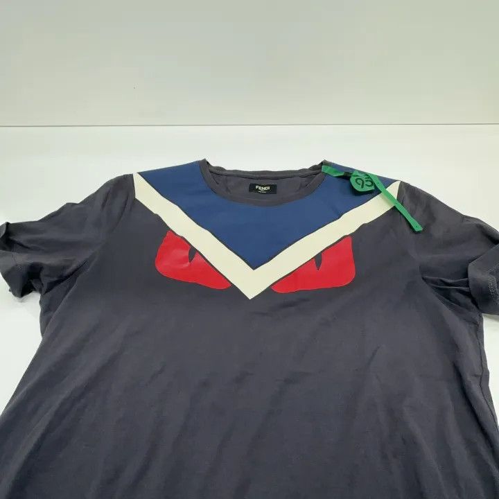 Fendi Fendi Color Block Monster Print Short Sleeve T-Shirt 0079 Size US L / EU 52-54 / 3 - 11 Thumbnail