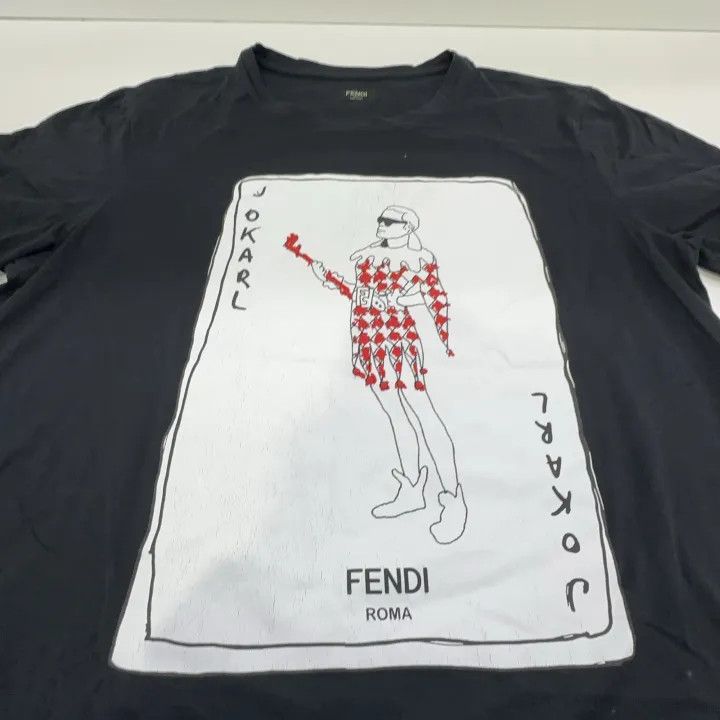 Fendi Fendi Casual Graphic T-Shirt for Women 0079 Size US XL / EU 56 / 4 - 8 Thumbnail