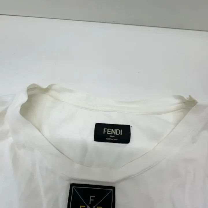 Fendi Fendi Casual Simple Short Sleeve T-Shirt 0079 Size US M / EU 48-50 / 2 - 5 Thumbnail