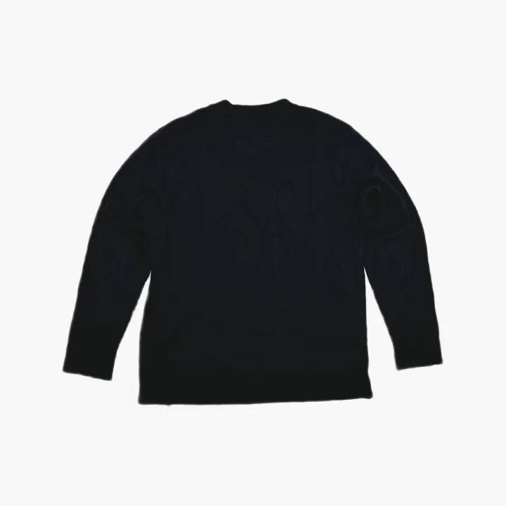 Fendi Fendi SS22 Black Logo Long Sleeve T-Shirt 0079 Size US L / EU 52-54 / 3 - 3 Thumbnail