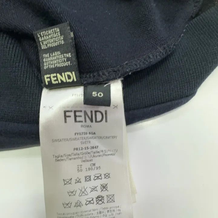 Fendi Fendi Monster Eyes Design Sweatshirt 0079 Size US L / EU 52-54 / 3 - 5 Thumbnail