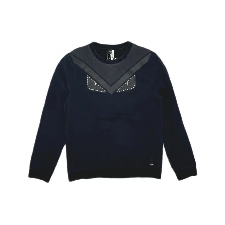 Fendi Fendi Monster Eyes Design Sweatshirt 0079 Size US L / EU 52-54 / 3 - 2 Thumbnail