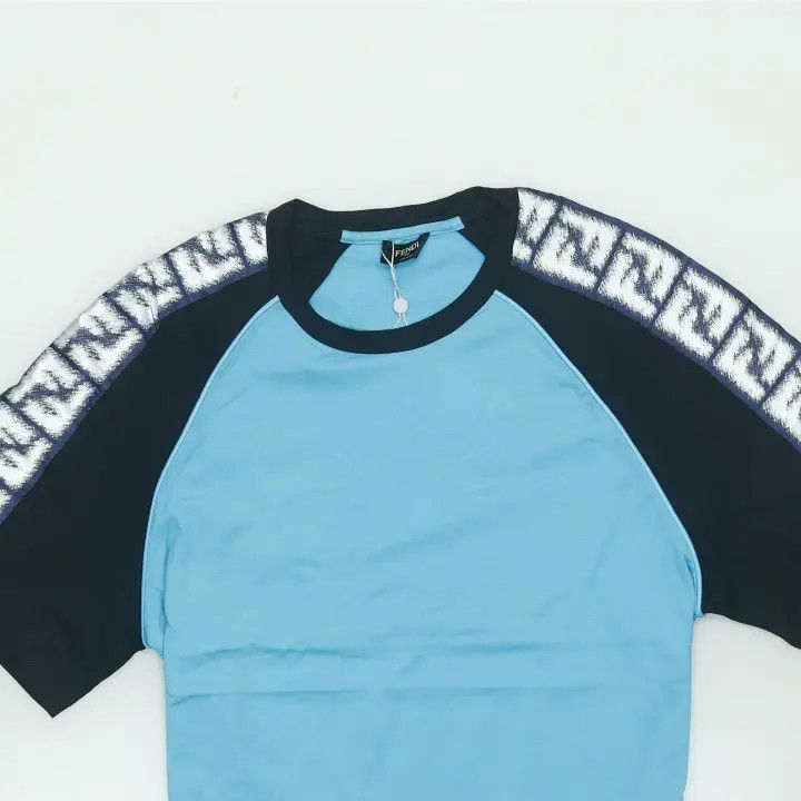 Fendi Fendi SS23 Color Blocked Short Sleeve T-Shirt 0079 Size US S / EU 44-46 / 1 - 3 Thumbnail