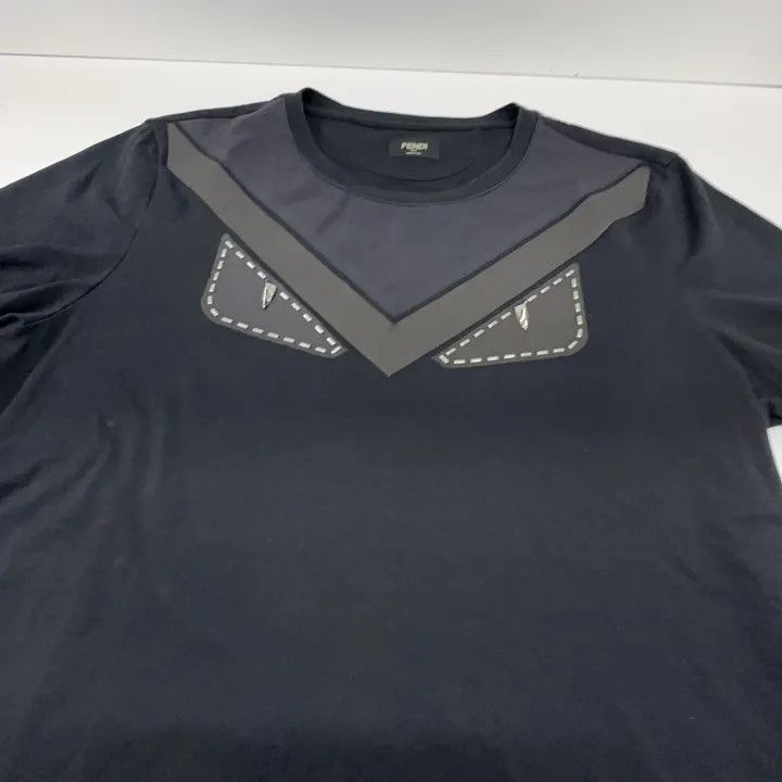 Fendi Fendi Short Sleeve Devil Eye T-Shirt 0079 Size US L / EU 52-54 / 3 - 8 Thumbnail