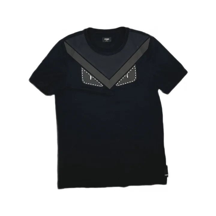 Fendi Fendi Short Sleeve Devil Eye T-Shirt 0079 Size US L / EU 52-54 / 3 - 2 Thumbnail