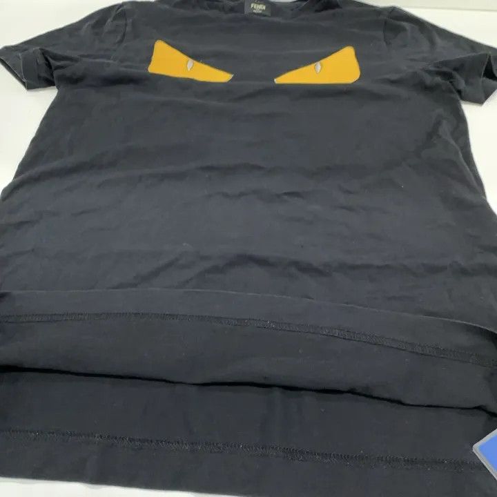 Fendi Fendi Monster Eyes Graphic Black T-Shirt 0079 Size US L / EU 52-54 / 3 - 9 Thumbnail