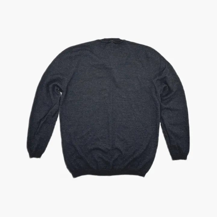 Fendi Fendi Logo Monster Knit Sweater in Gray 0079 Size US L / EU 52-54 / 3 - 3 Thumbnail