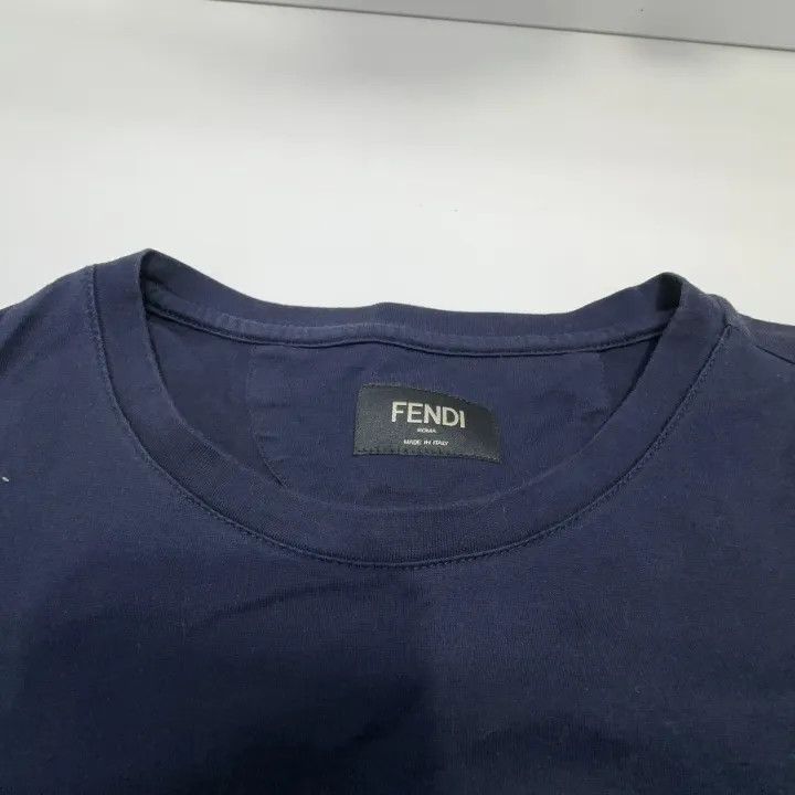 Fendi Fendi Casual Fashion Round Neck T-Shirt 0079 Size US L / EU 52-54 / 3 - 7 Thumbnail