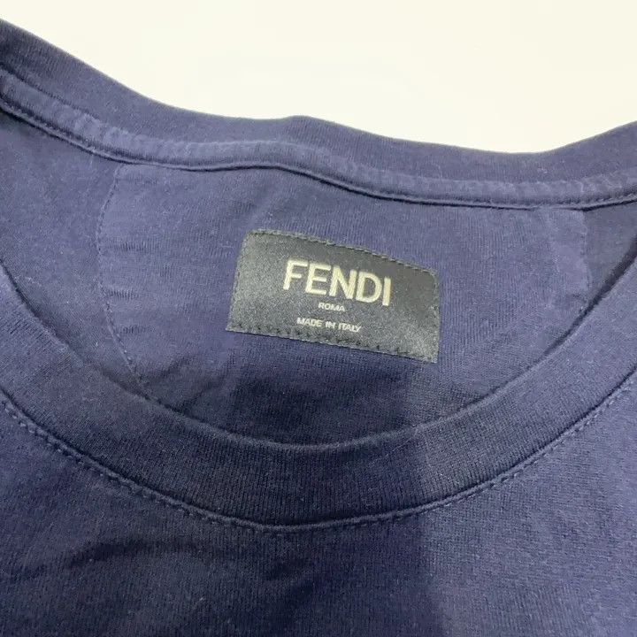 Fendi Fendi Casual Fashion Round Neck T-Shirt 0079 Size US L / EU 52-54 / 3 - 6 Thumbnail