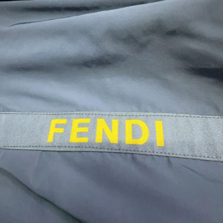 Fendi Fendi Casual Zip Jacket for Men in Navy 0079 Size US L / EU 52-54 / 3 - 6 Thumbnail