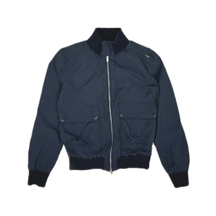Fendi Fendi Casual Zip Jacket for Men in Navy 0079 Size US L / EU 52-54 / 3 - 2 Thumbnail