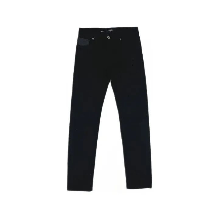 Fendi Fendi Casual Black Pants Unisex 0079 Size US 30 / EU 46 - 2 Thumbnail