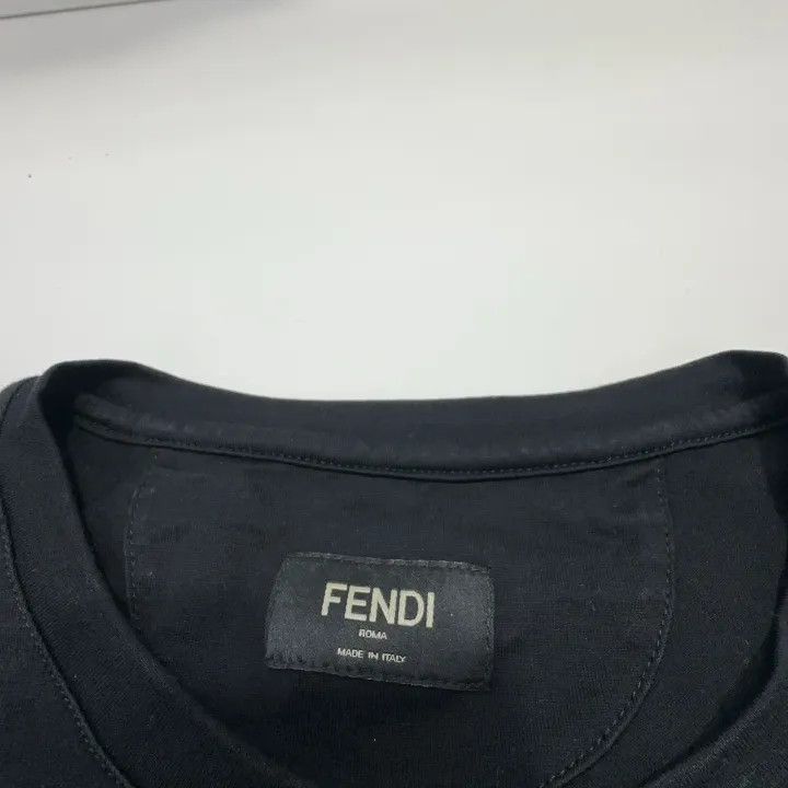 Fendi Fendi Embroidered Monster Eyes Casual T-shirt 0079 Size US L / EU 52-54 / 3 - 6 Thumbnail