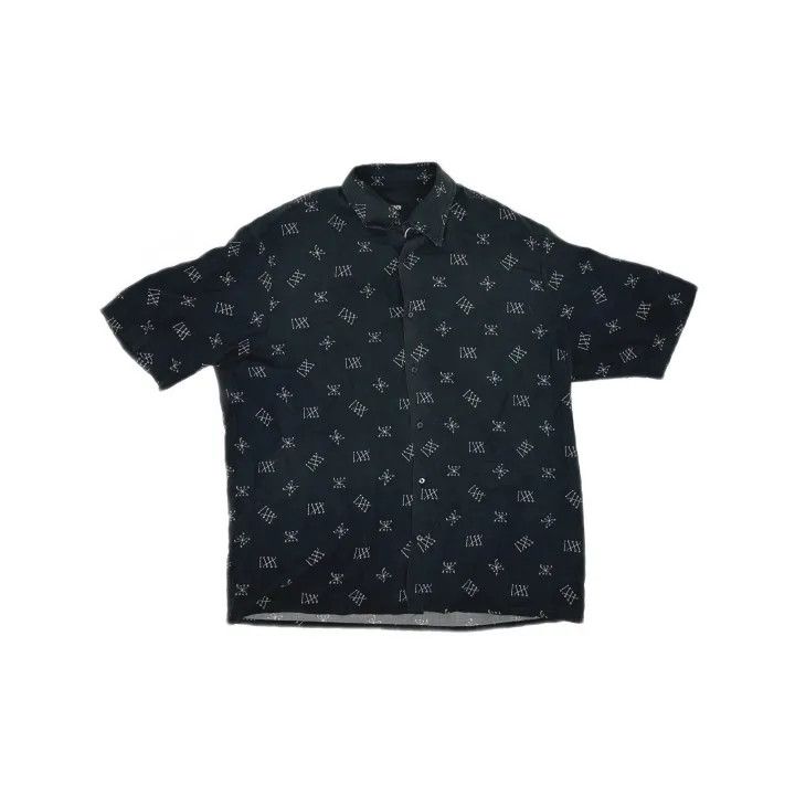Fendi Fendi Logo Print Short Sleeve Shirt 0079 Size US M / EU 48-50 / 2 - 2 Thumbnail