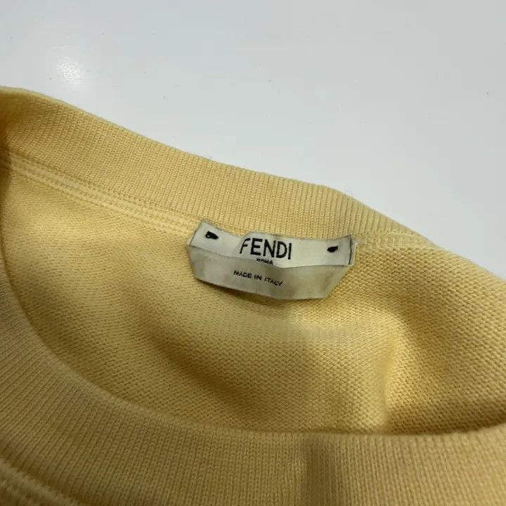 Fendi Fendi Fun Patterned Round Neck Sweater 0079 Size US S / EU 44-46 / 1 - 5 Thumbnail