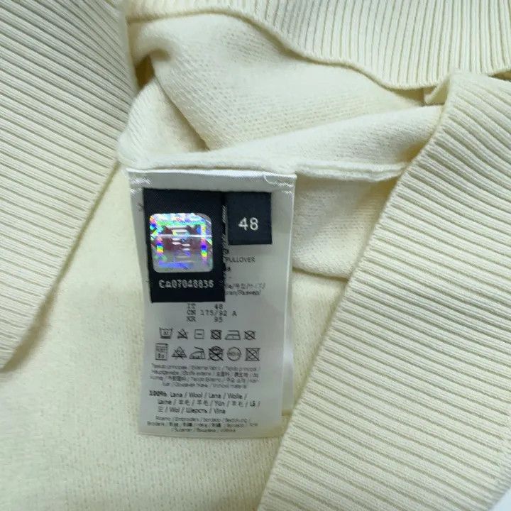 Fendi FENDI White Devil Eyes Pattern Sweater 0079 Size US M / EU 48-50 / 2 - 5 Thumbnail