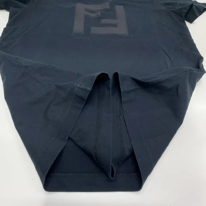 Fendi Fendi Logo Print Black Short Sleeve T-Shirt 0079 Size US S / EU 44-46 / 1 - 11 Thumbnail