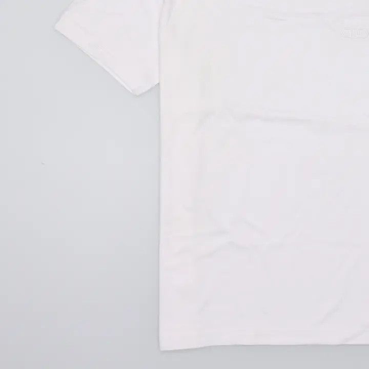 Fendi Fendi White Logo Embroidered Short Sleeve T-Shirt 0079 Size US M / EU 48-50 / 2 - 4 Thumbnail