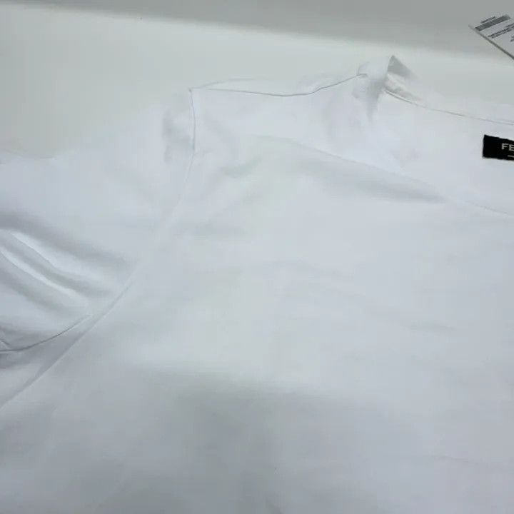 Fendi Fendi FW22 Embroidered Knitted Short Sleeve T-Shirt 0079 Size US XL / EU 56 / 4 - 10 Thumbnail