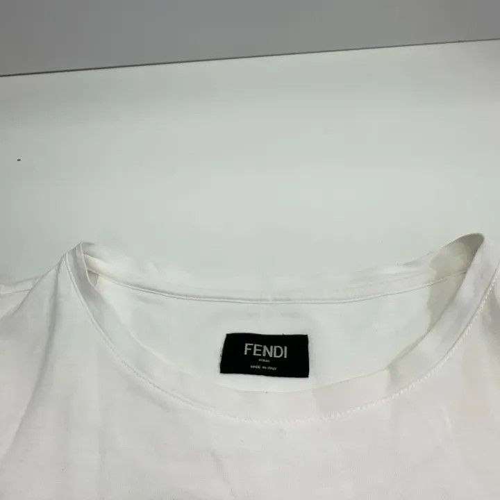 Fendi Fendi Karl Lagerfeld Graphic Short Sleeve T-Shirt 0079 Size US S / EU 44-46 / 1 - 10 Thumbnail