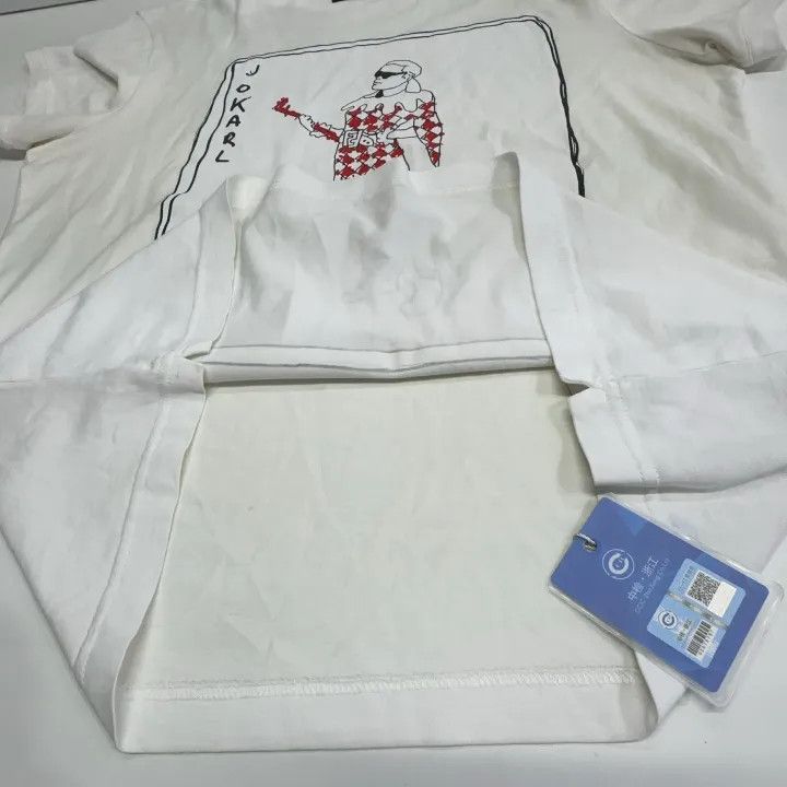 Fendi Fendi Karl Lagerfeld Graphic Short Sleeve T-Shirt 0079 Size US S / EU 44-46 / 1 - 12 Thumbnail