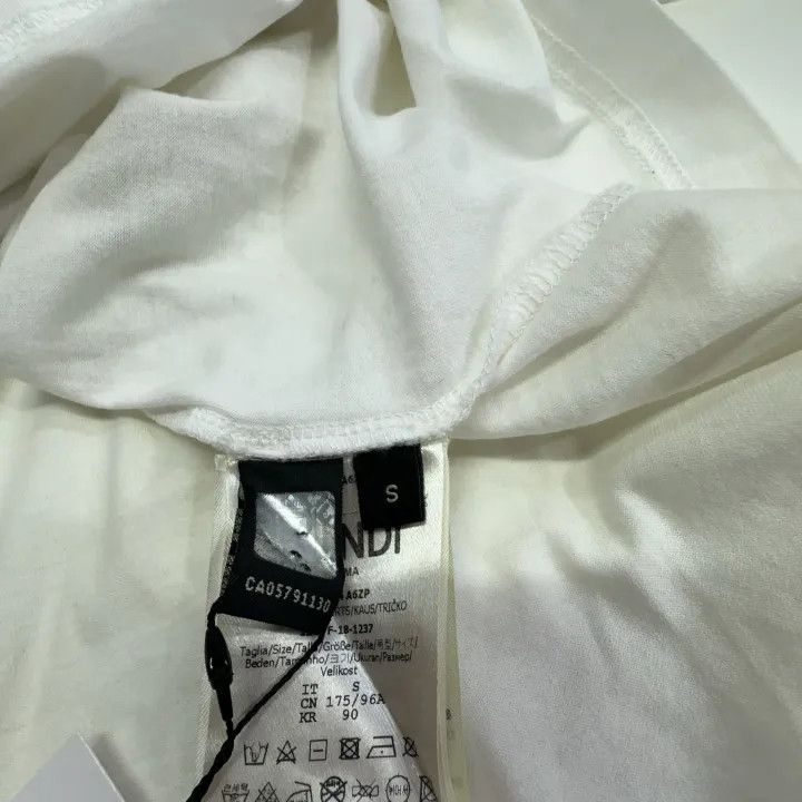 Fendi Fendi Karl Lagerfeld Graphic Short Sleeve T-Shirt 0079 Size US S / EU 44-46 / 1 - 4 Thumbnail