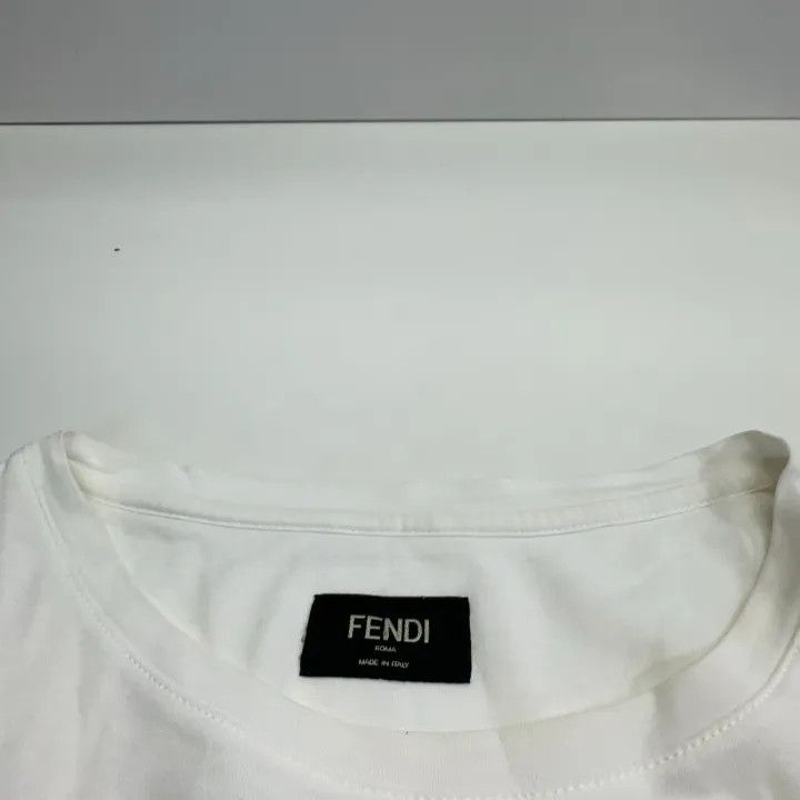 Fendi Fendi Karl Lagerfeld Graphic Short Sleeve T-Shirt 0079 Size US S / EU 44-46 / 1 - 7 Thumbnail