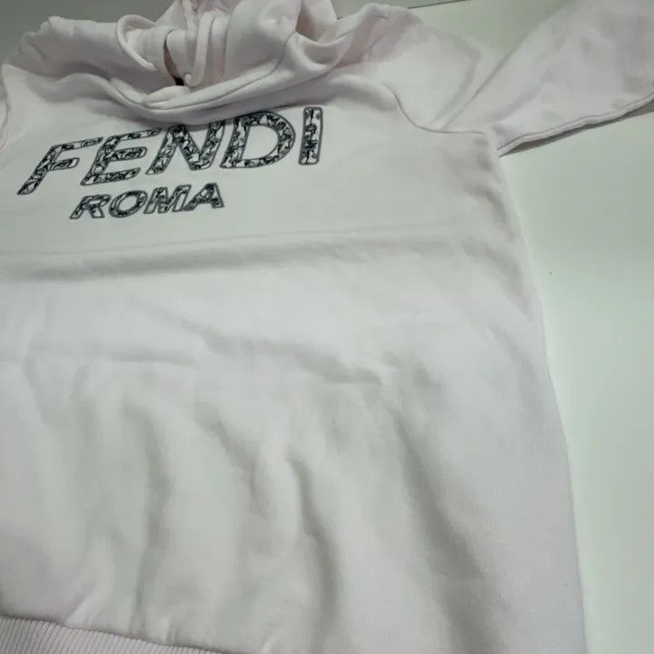 Fendi FENDI Floral Logo Print Hoodie 0079 Size US S / EU 44-46 / 1 - 10 Thumbnail