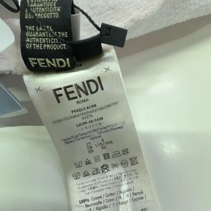 Fendi FENDI Floral Logo Print Hoodie 0079 Size US S / EU 44-46 / 1 - 6 Thumbnail