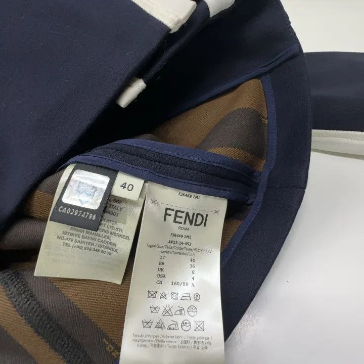 Fendi Fendi Stylish Casual Outerwear Jacket 0079 Size US M / EU 48-50 / 2 - 4 Thumbnail