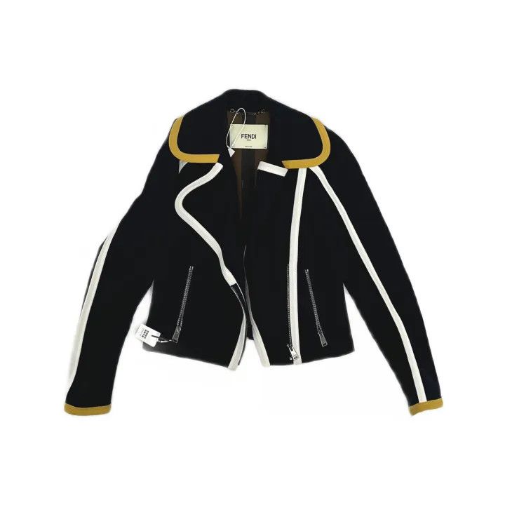 Fendi Fendi Stylish Casual Outerwear Jacket 0079 Size US M / EU 48-50 / 2 - 2 Thumbnail