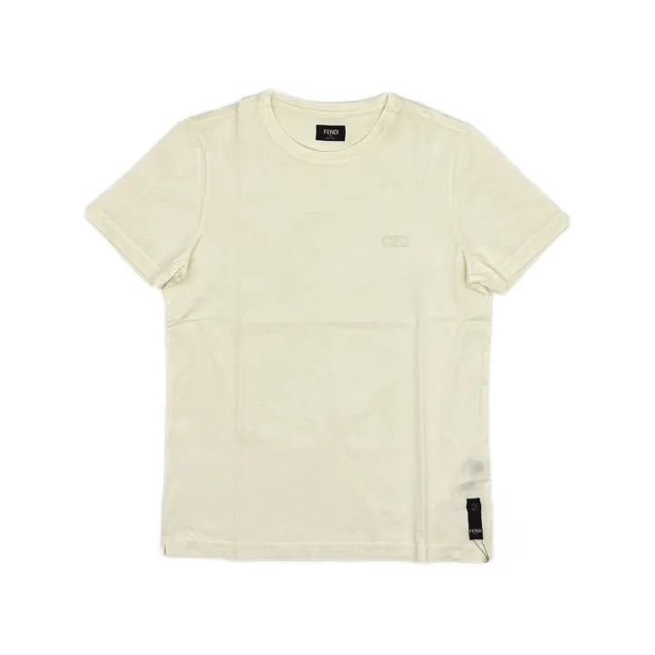 Fendi Fendi FW22 Embroidered Short Sleeve T-Shirt 0079 Size US S / EU 44-46 / 1 - 2 Thumbnail