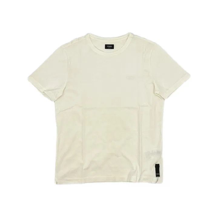 Fendi Fendi Embroidered Knit Short Sleeve T-Shirt 0079 Size US L / EU 52-54 / 3 - 2 Thumbnail