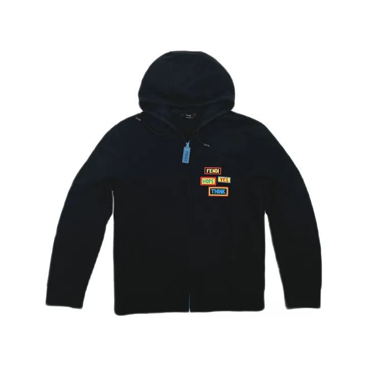 Fendi Fendi Casual Colorful Hoodie Jacket 0079 Size US M / EU 48-50 / 2 - 2 Thumbnail
