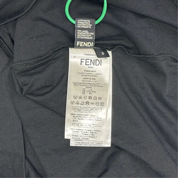 Fendi Fendi x Noel Fielding Graffiti Print T-Shirt 0079 Size US S / EU 44-46 / 1 - 4 Thumbnail